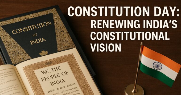 Constitution Day: Renewing India’s Constitutional Vision