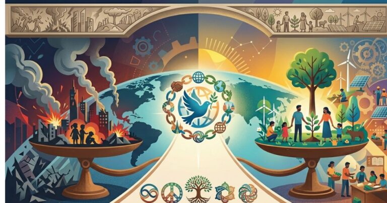 The Paradox of Humanity: WAR & PEACE