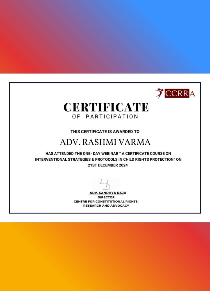 International Strategies for Child Right Protection Certification